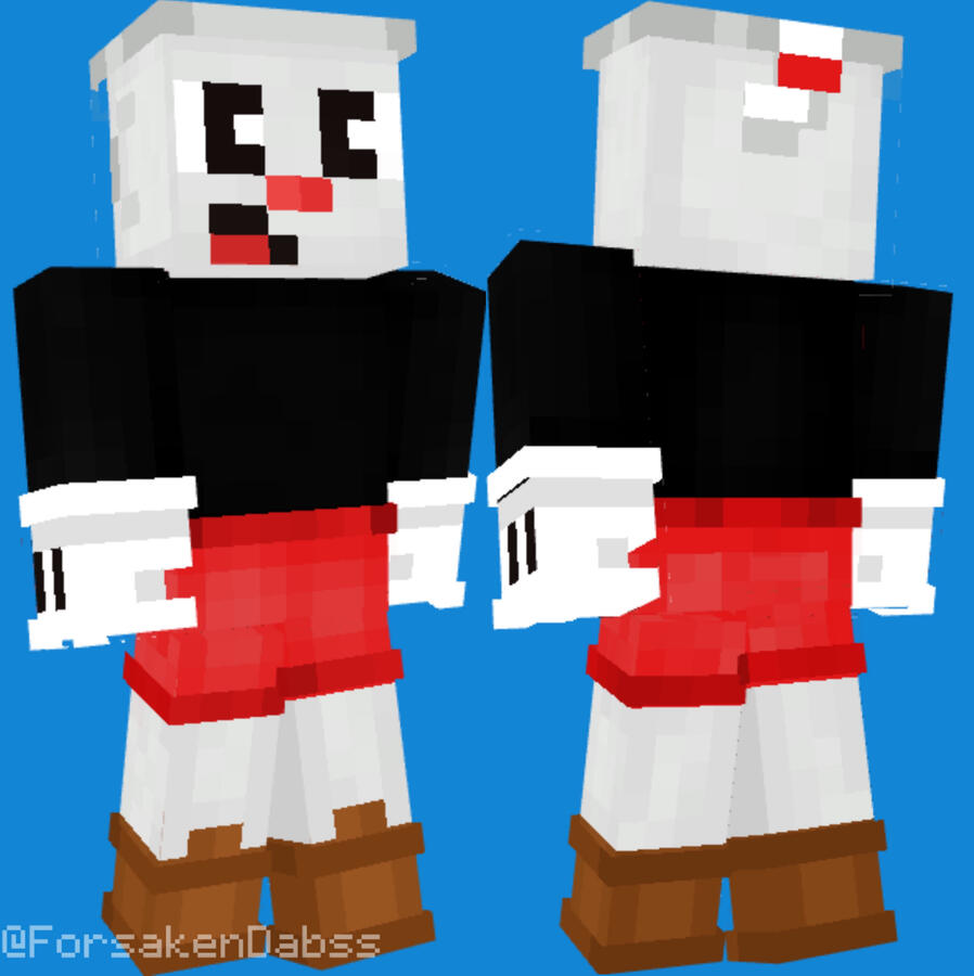Cuphead MC Skin
