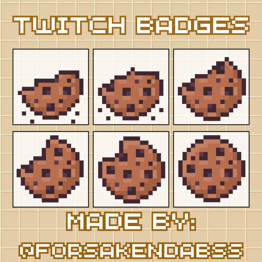Cookie Twitch Badges